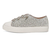 Marcy Tri-Color Leather Sneakers