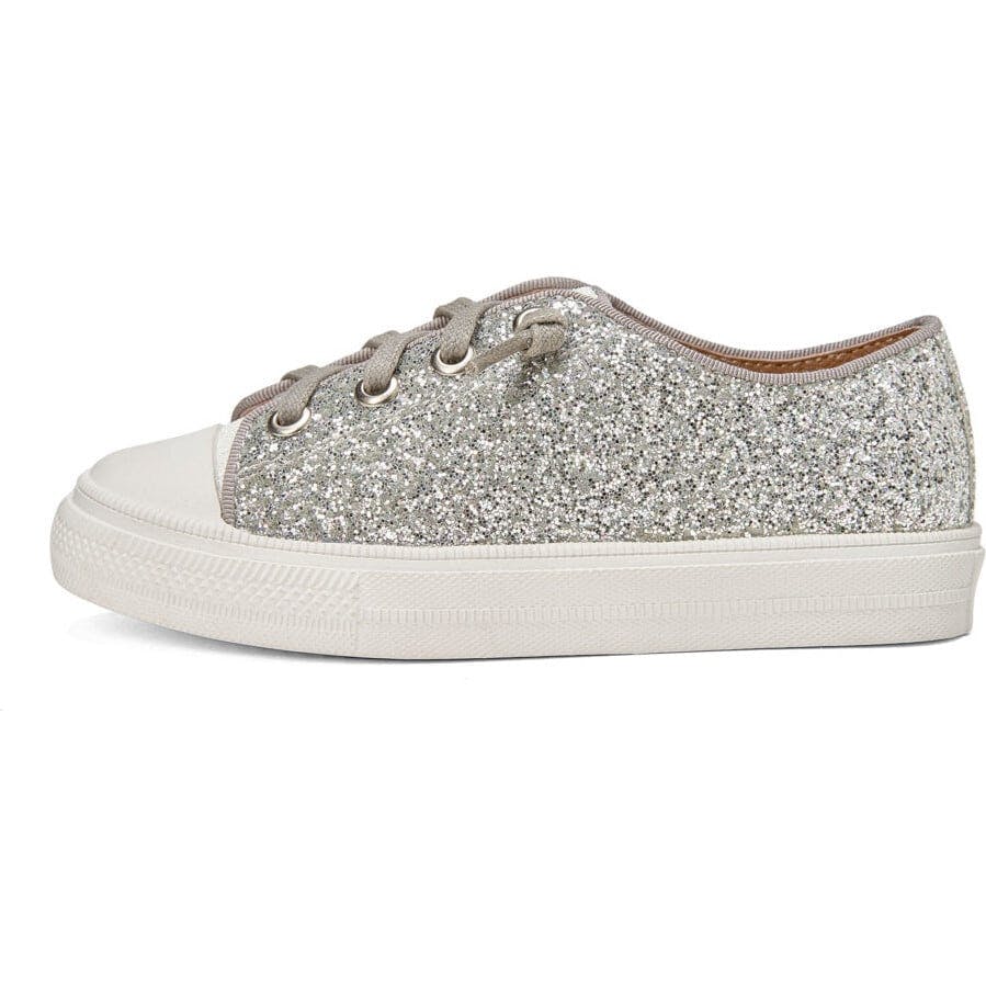Marcy Tri-Color Leather Sneakers