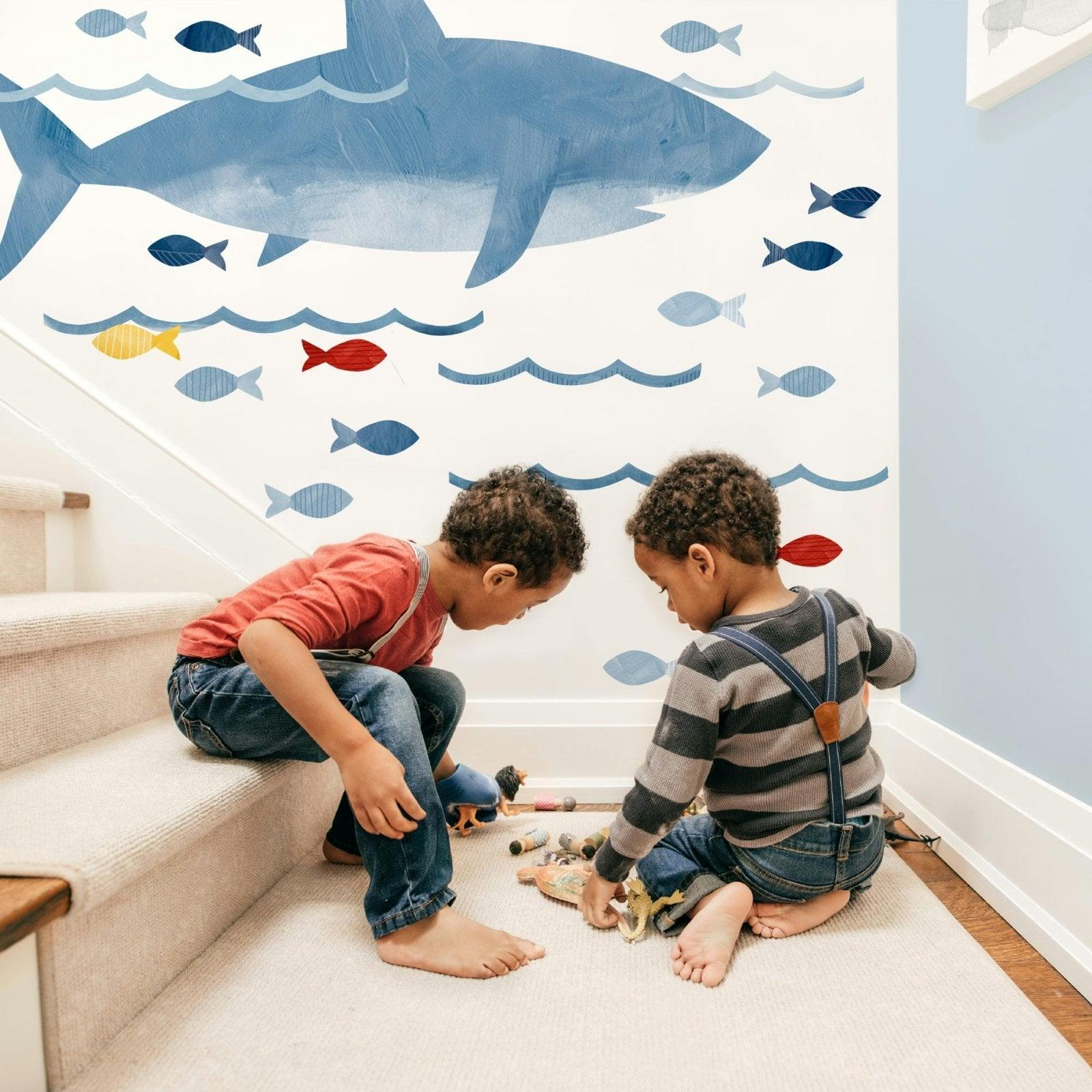 Shark Kit • Peel-and-Stick Wall Decals