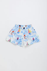 BARCOS SHORTS WHITE