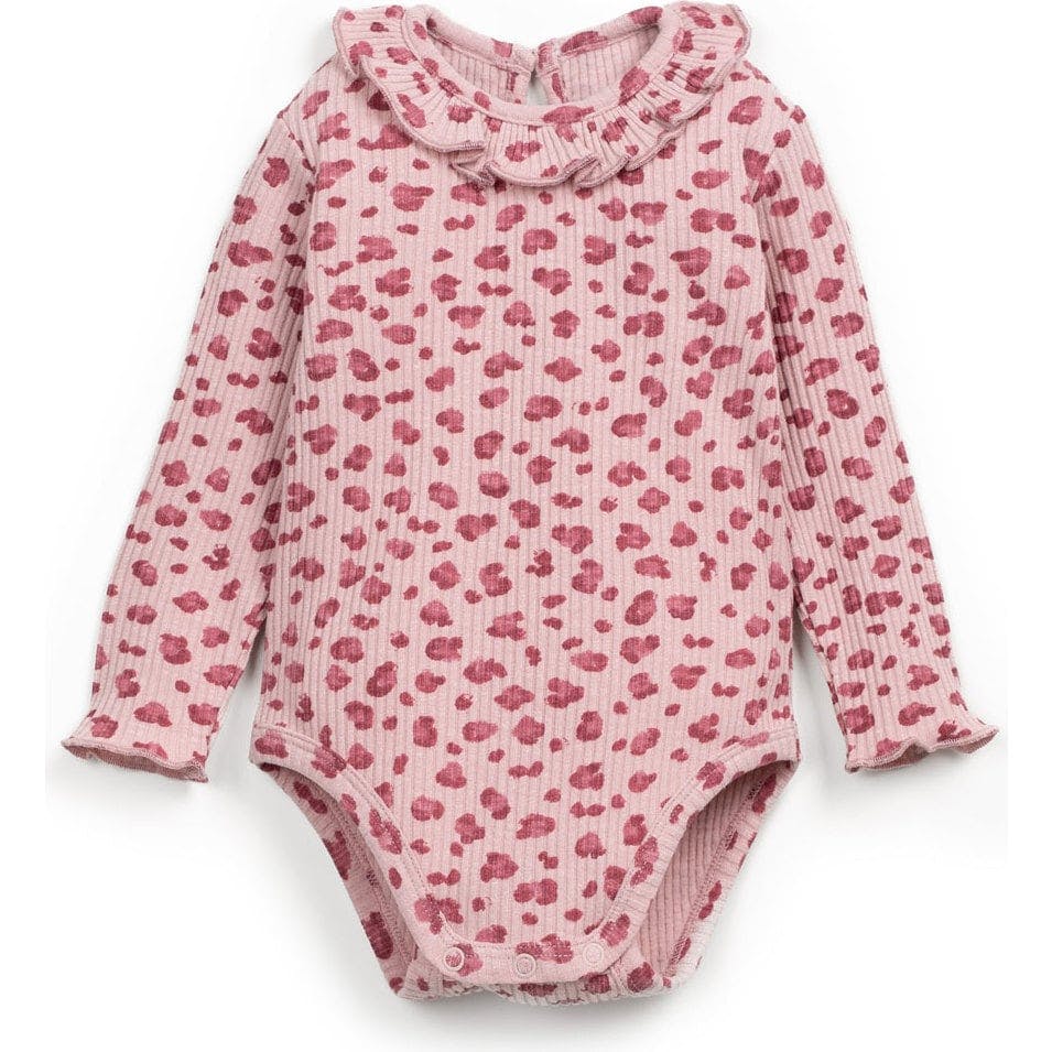 Ribbed Leopard Onesie