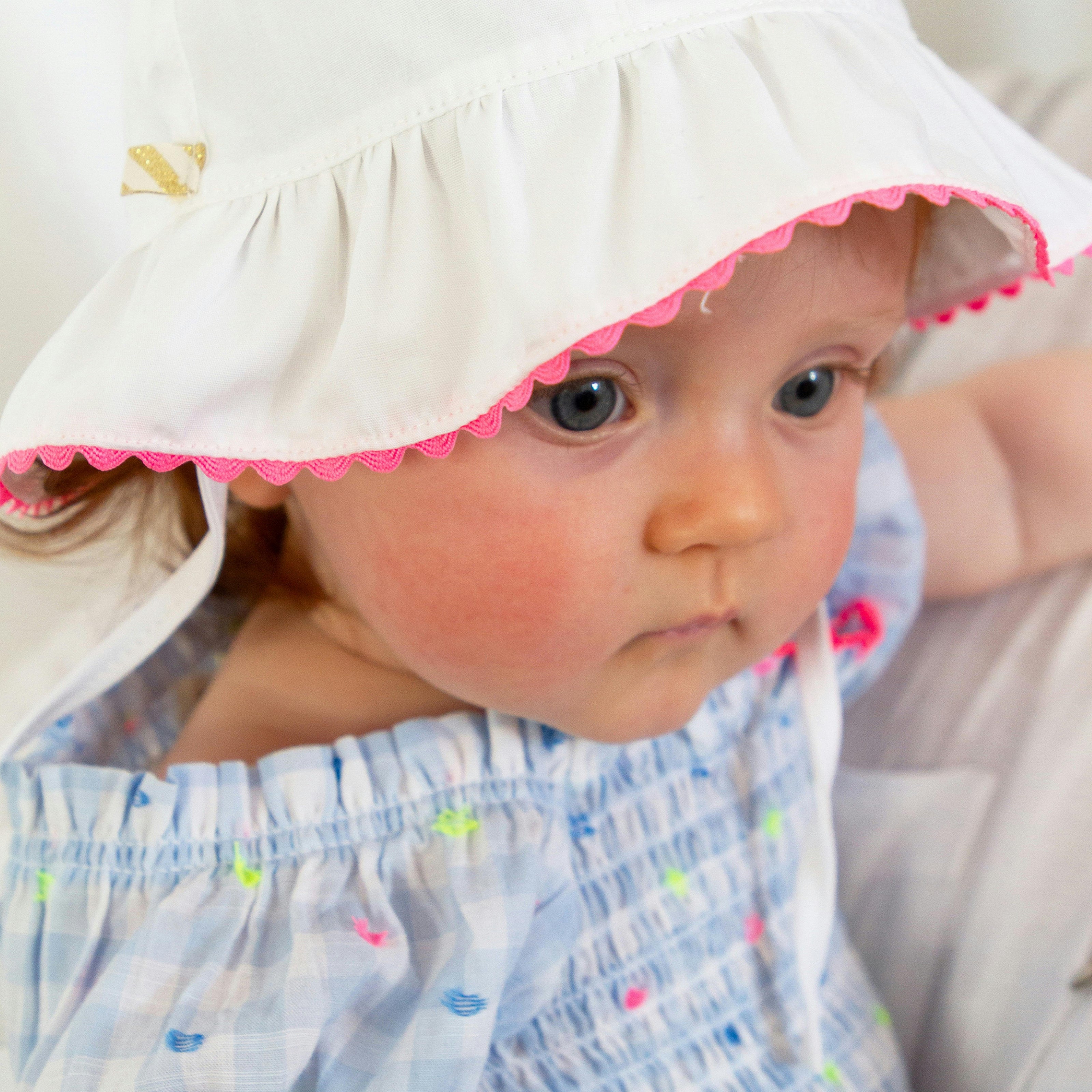 Light Blue Checkered Kids’ Dress