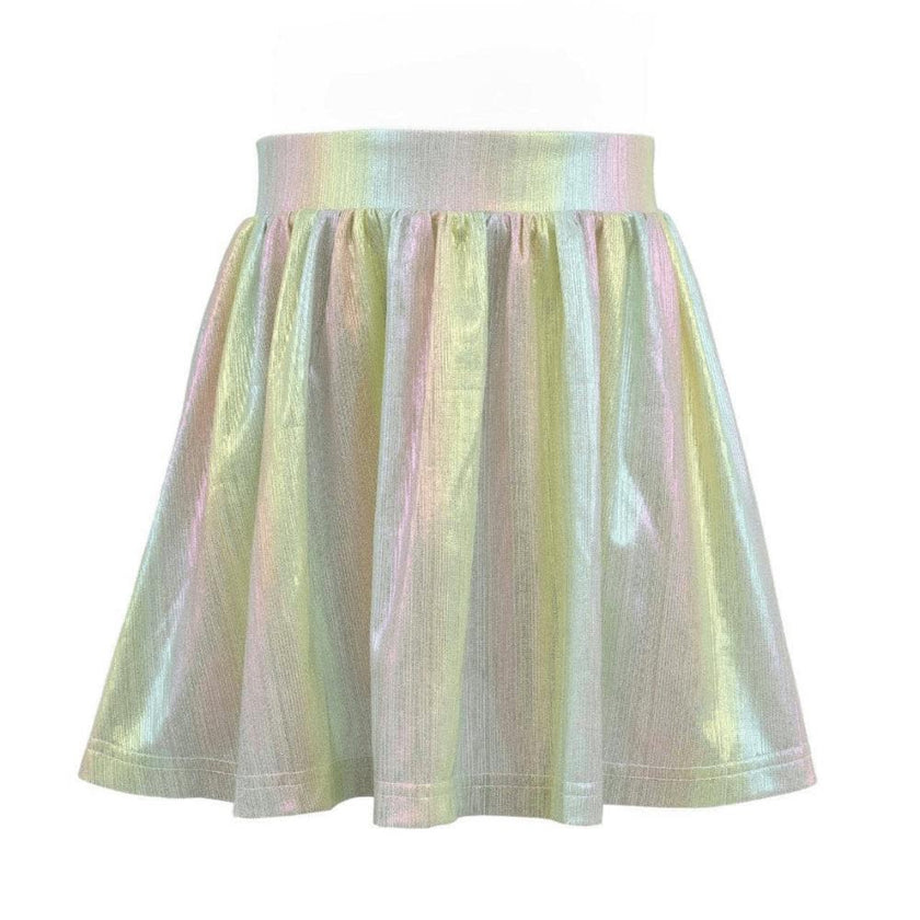 Pastel Ombre Metallic Skirt