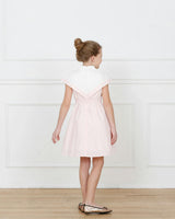 Stella dress (blush pink/ivory)
