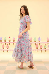 Winnie Dress in Peony Blossoms