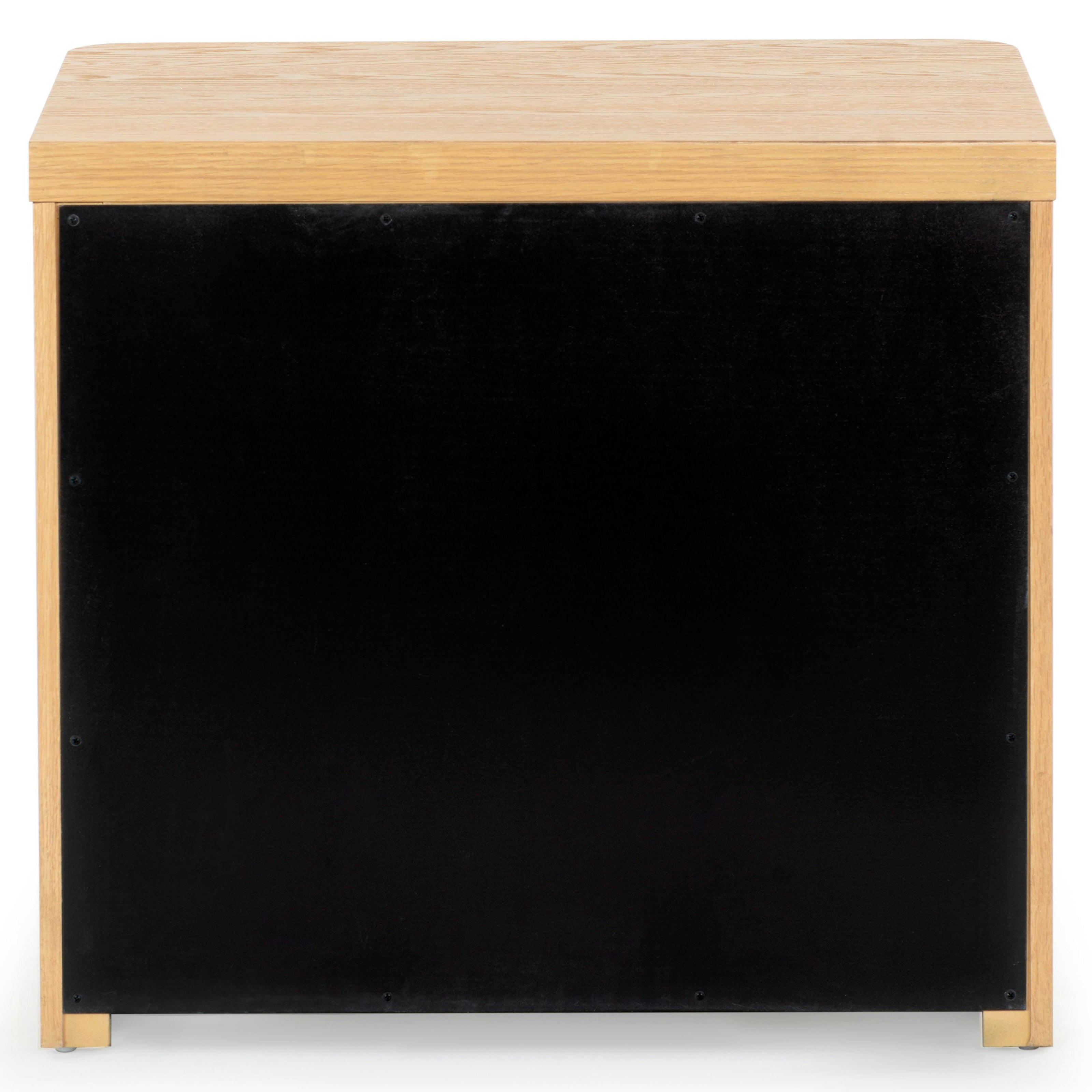 Raylie 2 Drawer Wood Nightstand