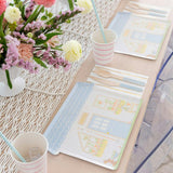 Springtime Garden Shed Large Plates