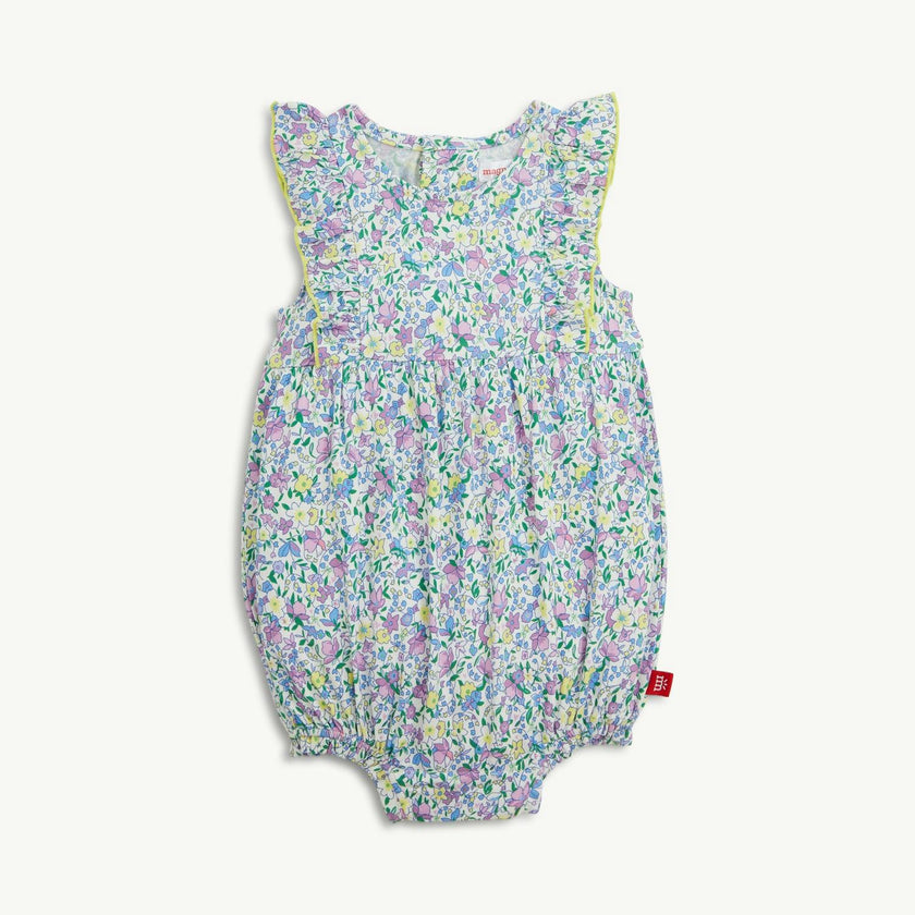 Magnetic Ruffle Bubble Romper