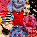 Tomato Cardigan