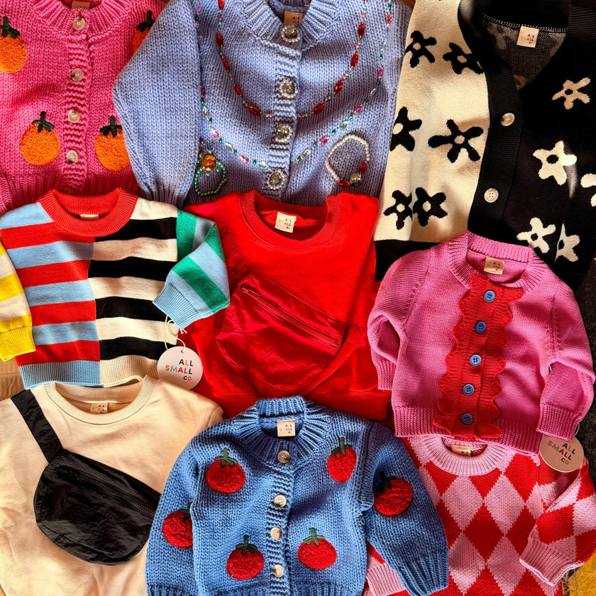 Tomato Cardigan