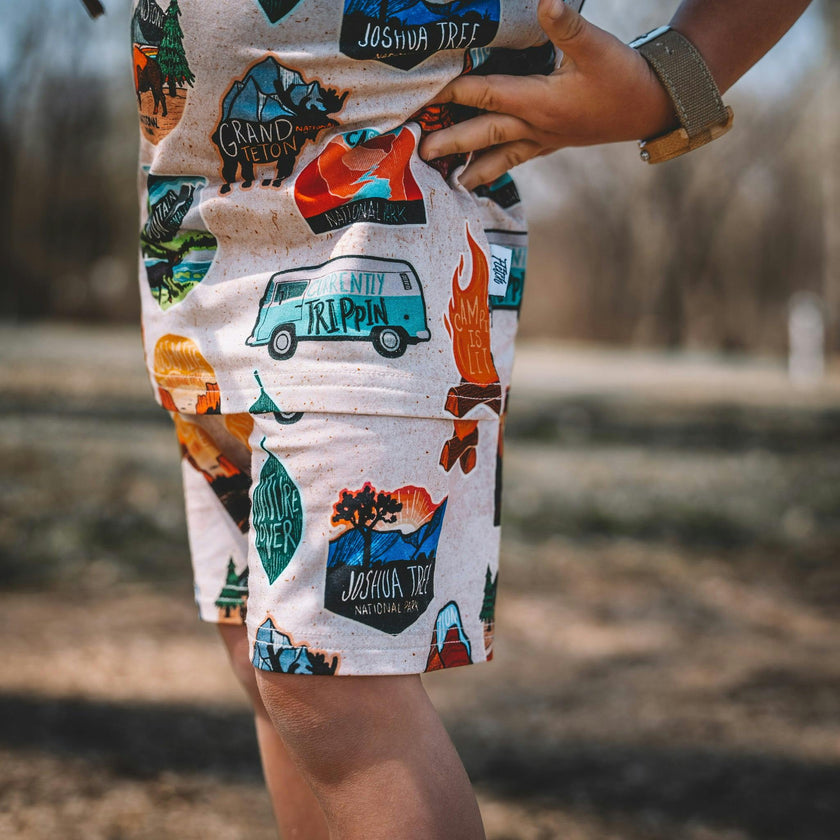Tiny Traveler 2 Piece Shorts Set