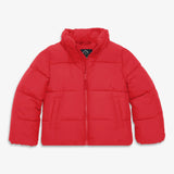 Kids fleece-lined puffer jacket