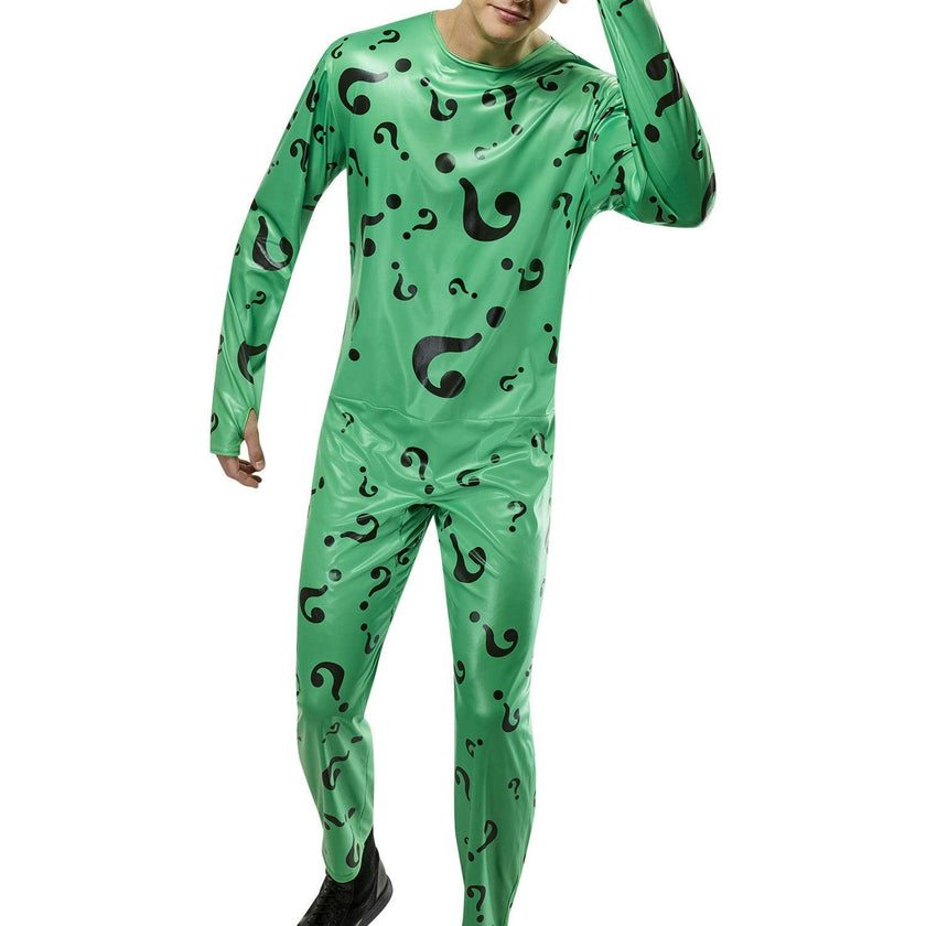 Men's Batman Forever Riddler Costume - Deluxe