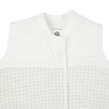 Cotton Muslin Quilted Sleep Bag - Tan Gingham