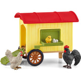Schleich Farm World: Mobile Coop Playset