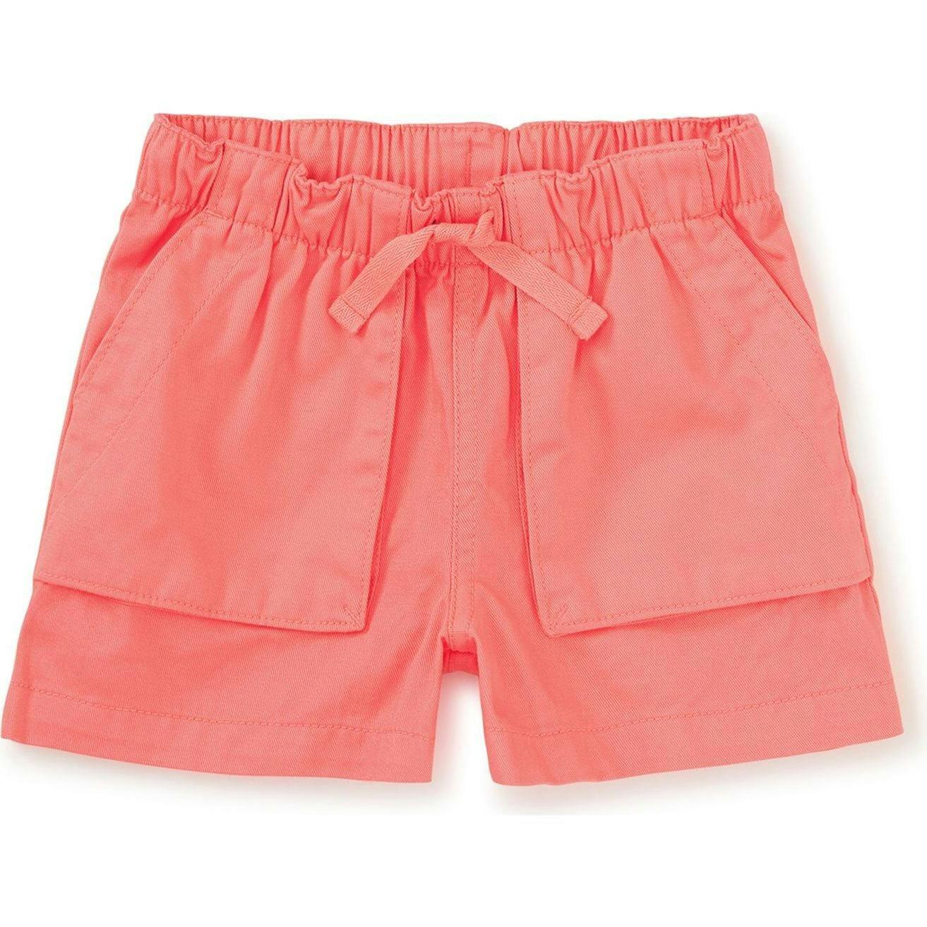 Woven Camp Shorts, Pink