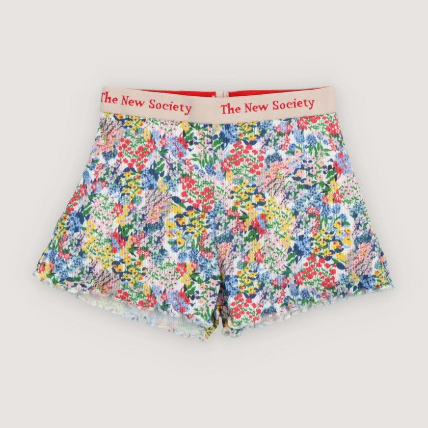 TNS Rib Short Verbena Print