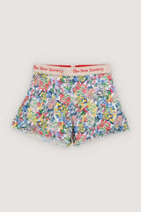 TNS Rib Short Verbena Print