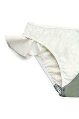 Louisa Swim Pants Sage And Ivory