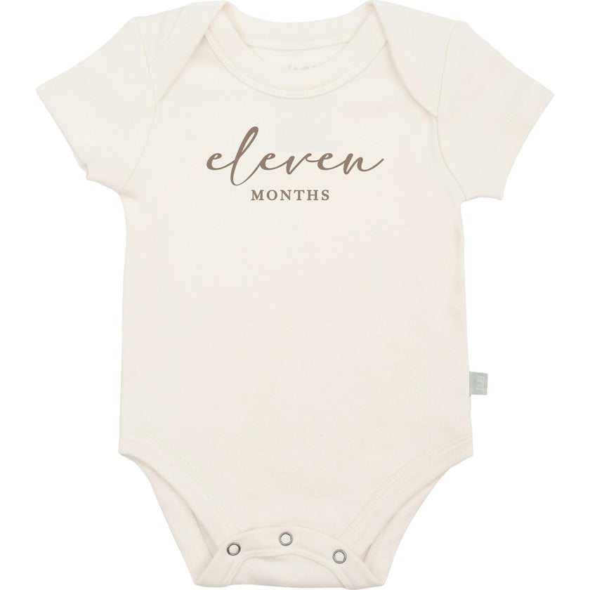 graphic bodysuit | eleven months milestone charcoal
