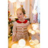 Olympe Green Long Sleeve Smocked Dress