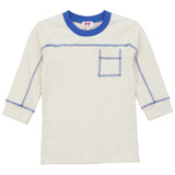 Color Block Pocket T shirt