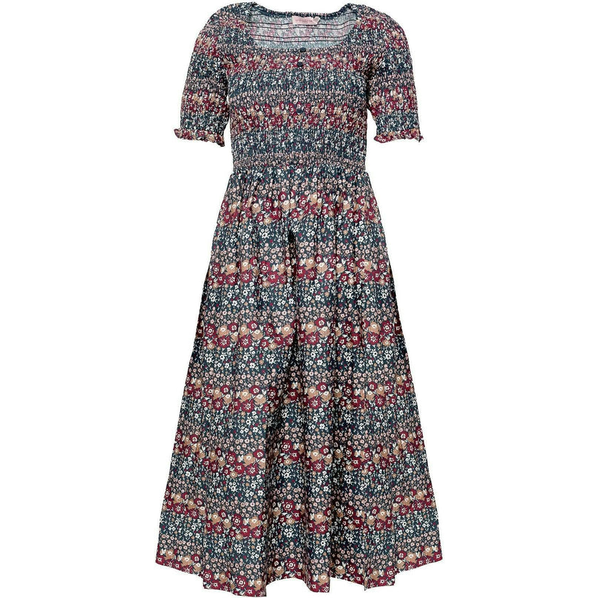 Parker Dress in Dusk Floral Medley