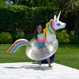 3' x 2'2" Inflatable LED Glitter Ring Float