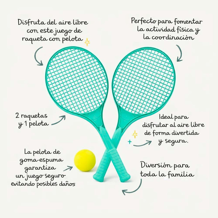 Eco Rackets With Ball