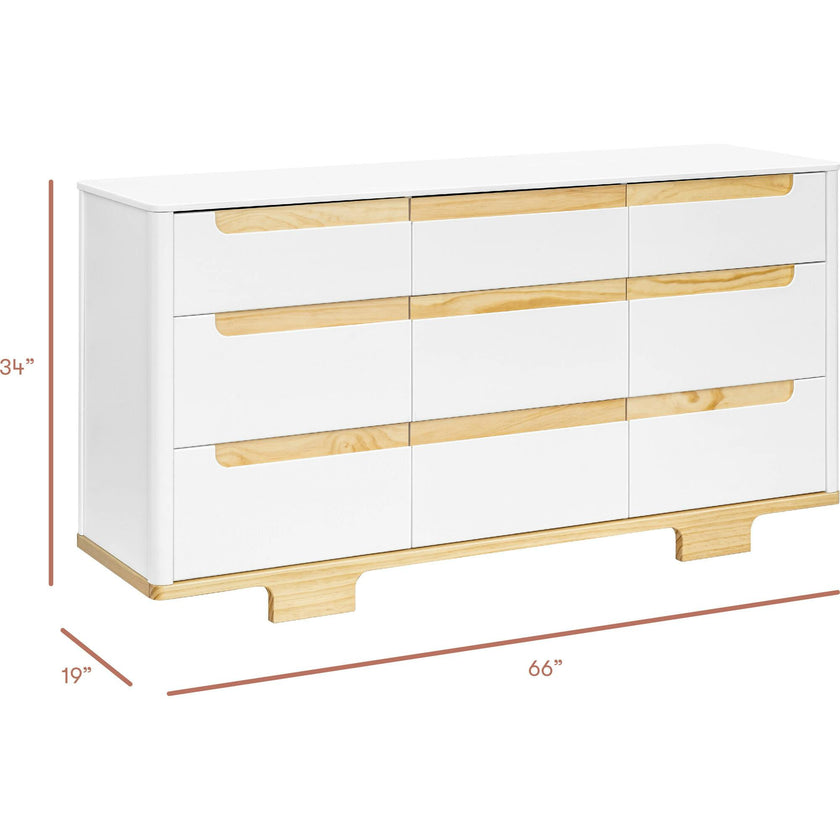 Yuzu 9-Drawer Assembled Dresser