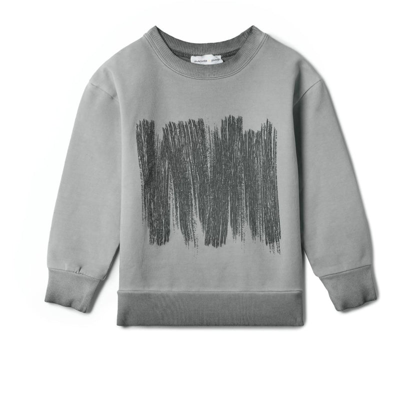 Painted Print Sweatshirt