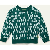 Recycled Cotton Snowy Pine Sweatshirt