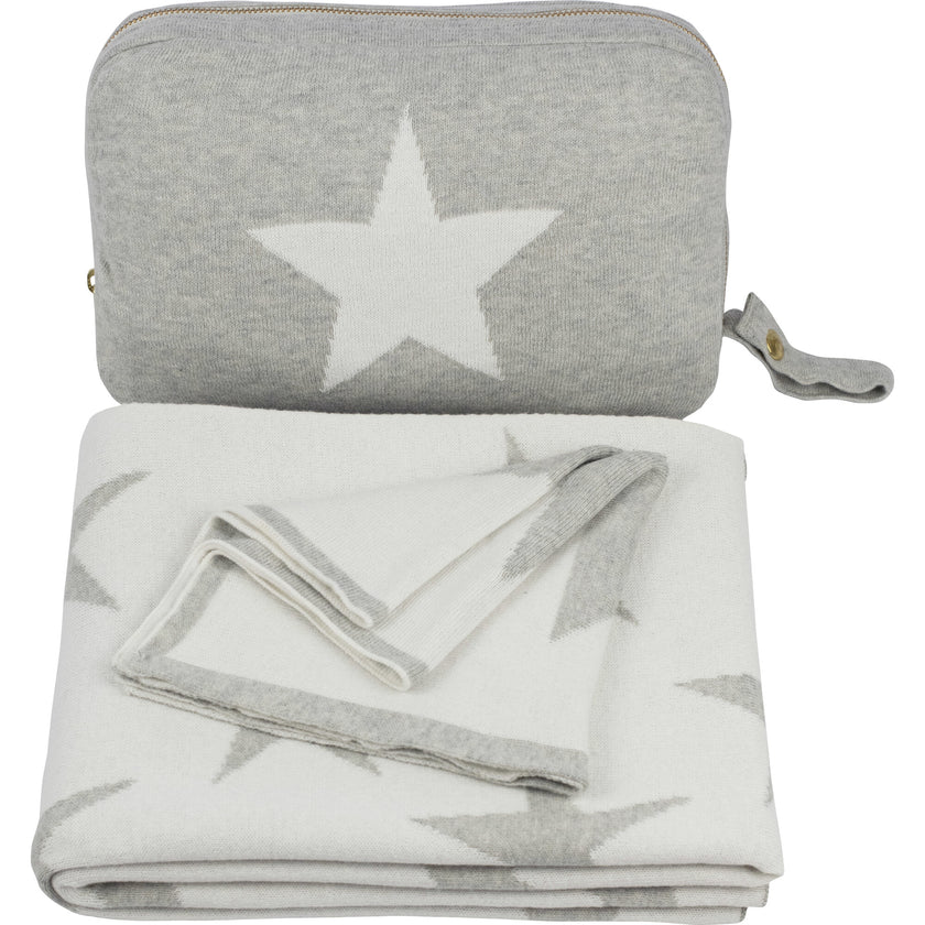 Stars Baby Blanket Set