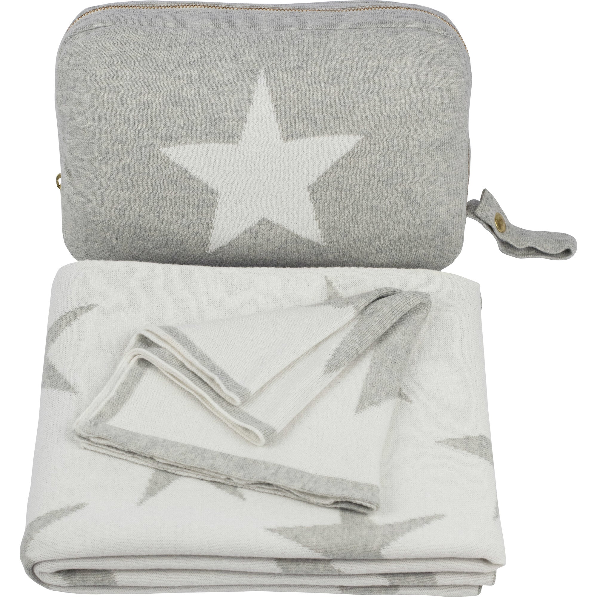 Stars Baby Blanket Set