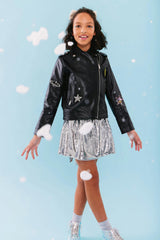 Whatever Beaded Leather Jacket