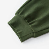 Dark Green Brushed Jogger