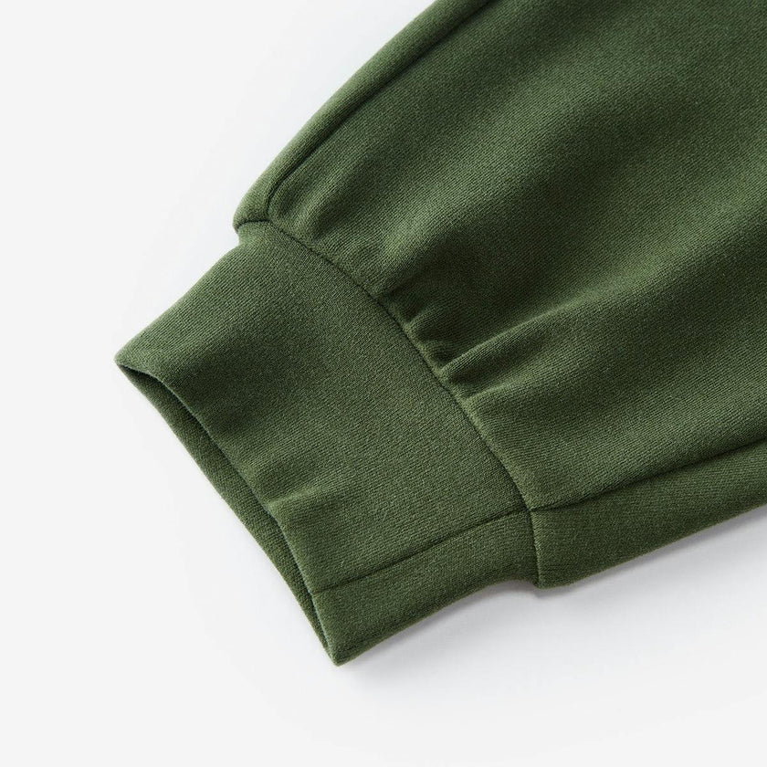 Dark Green Brushed Jogger