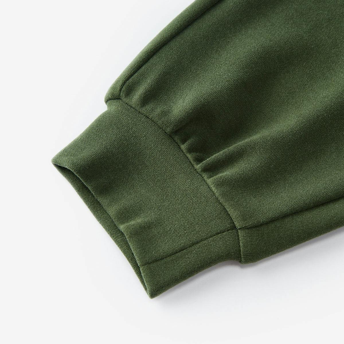 Dark Green Brushed Jogger