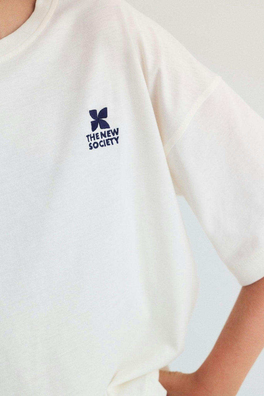 TNS Logo Teen T-Shirt Ecru