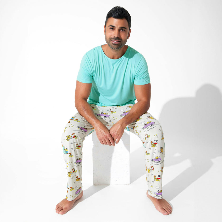Garfield & Friends Bamboo Men's Pajama Set