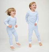 The Baby Sully PJ Set - Blue/White Stripe