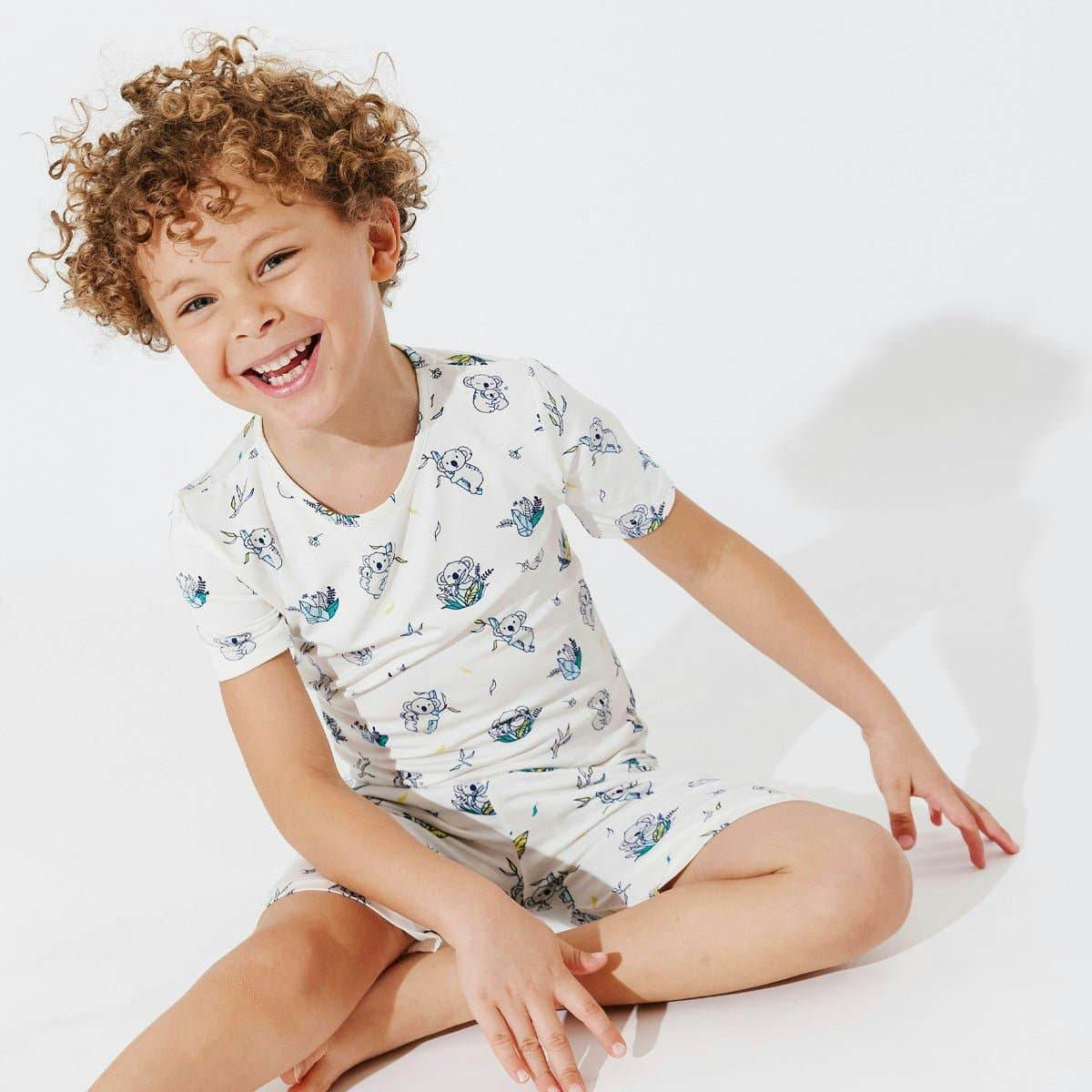 Bamboo Kids Pajama Short Set