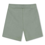 White & Light Green Short Set