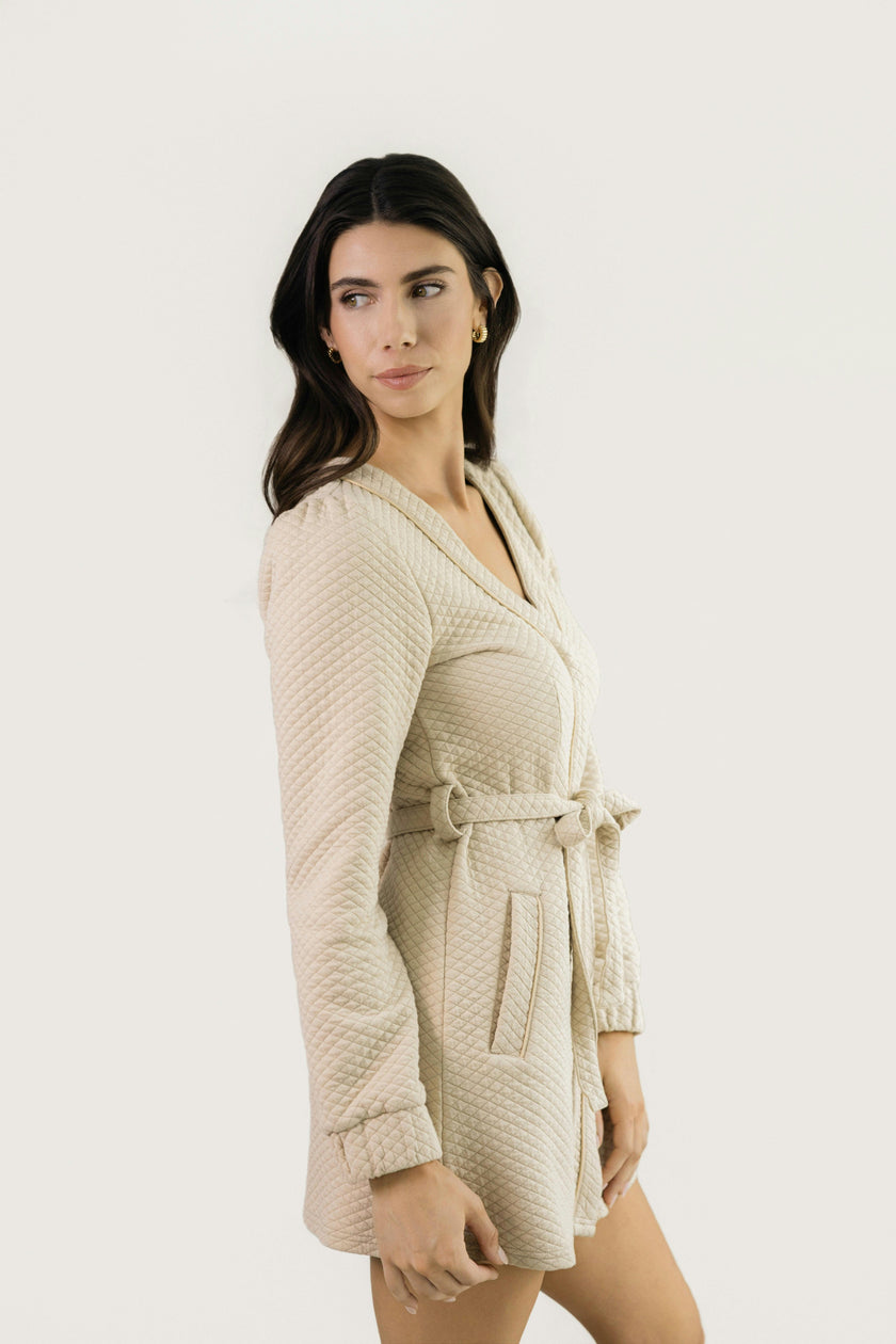 The Frame Robe - Oat
