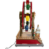 13-Inch Lighted Musical Christmas Ferris Wheel with Motion
