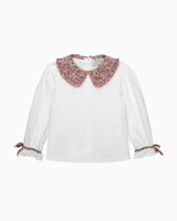 Pie Crust Jersey Top in Chive