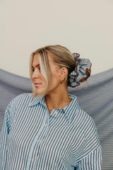STRIPED CORSET SCRUNCHIE