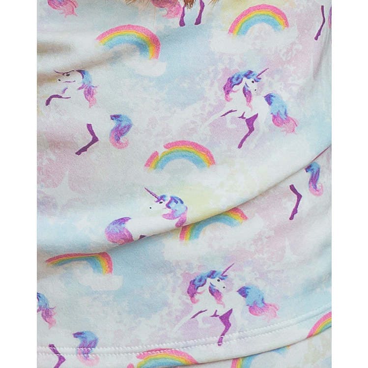 The Organic Long Sleeve Pajama Set [Unicorns and Rainbows]