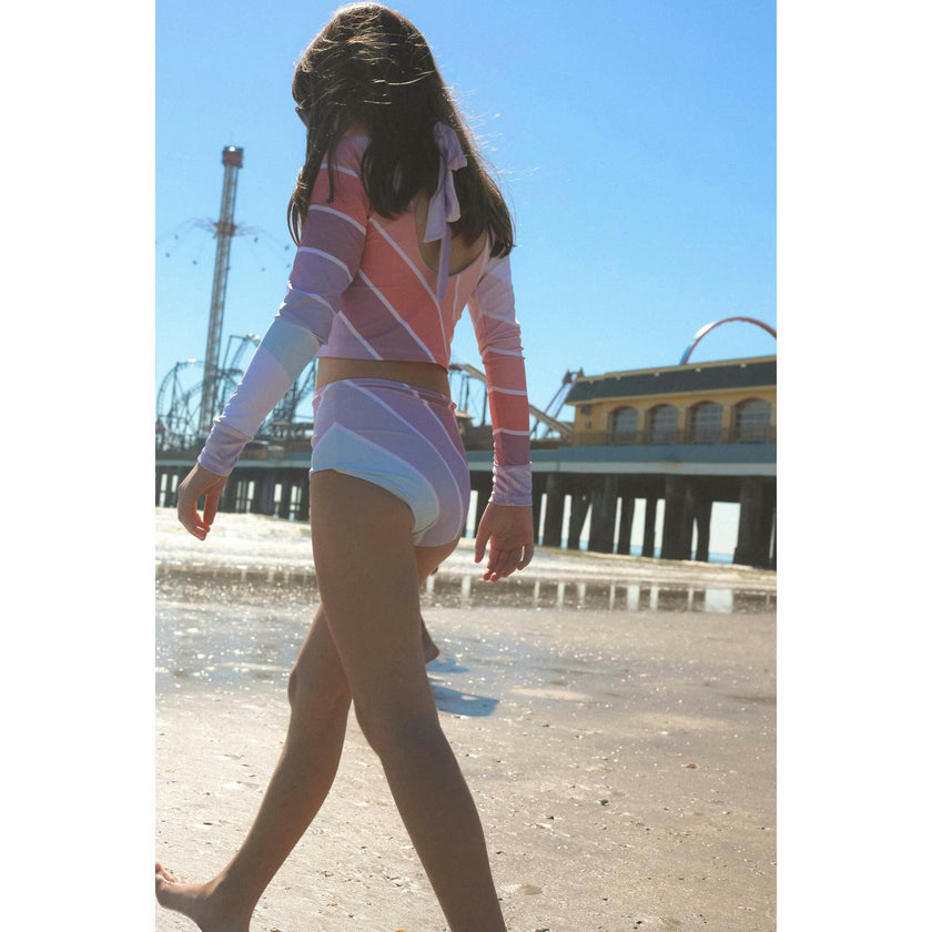Coral Sea Rainbow Two Piece Long Sleeve