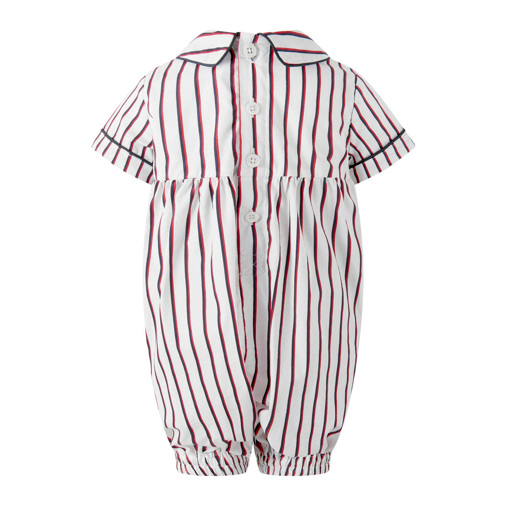 Sailboat Smocked Babysuit